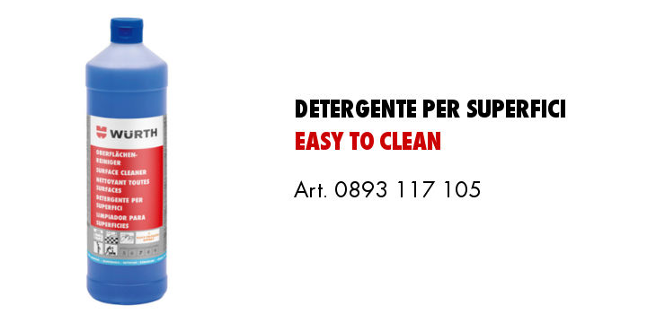 detergente per superfici easy to clean