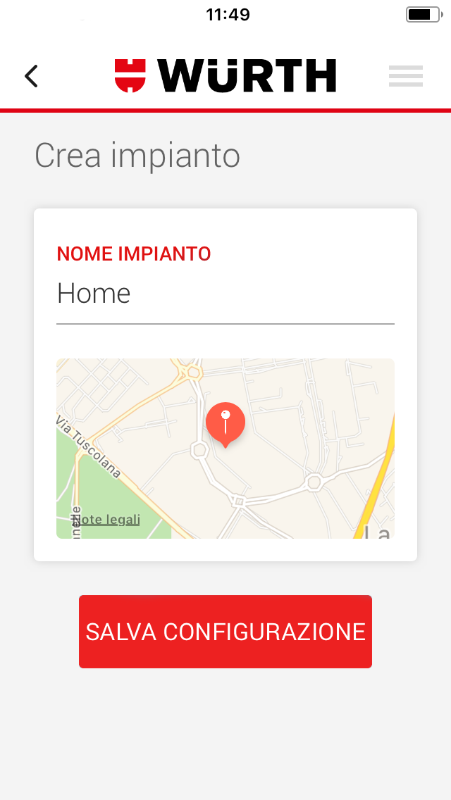 app wüdomo domotica
