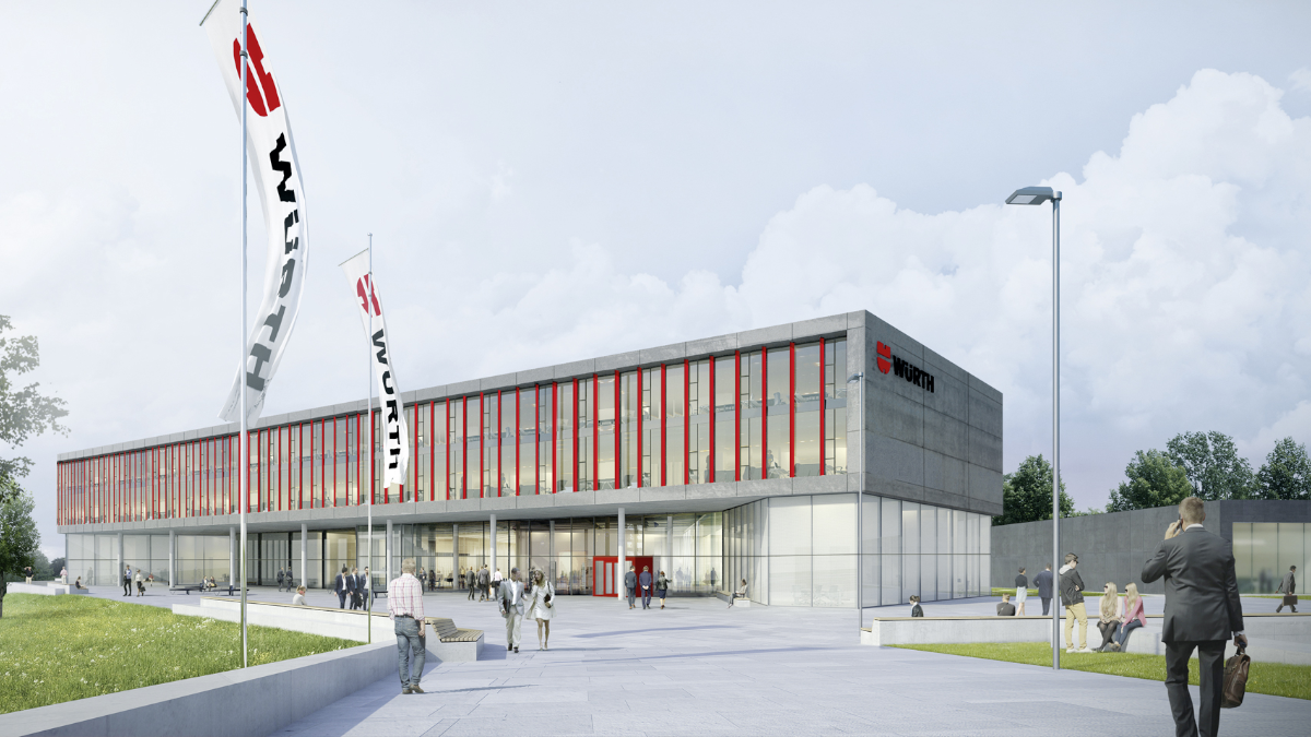 Würth realizza un centro per l‘innovazione: è stata posata la prima pietra del modernissimo centro di Ricerca e Sviluppo di Künzelsau
