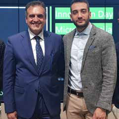 Michele Petracca con il figlio Carmine Wüdesto Petracca infissi