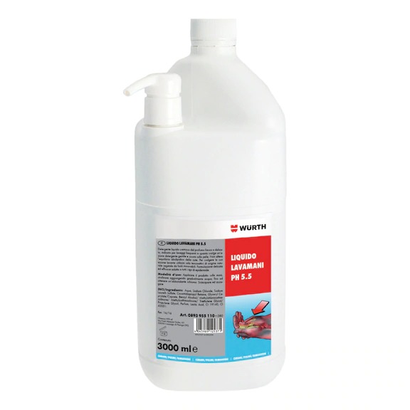 Detergente lavamani Liquido pH 5.5 0893955110