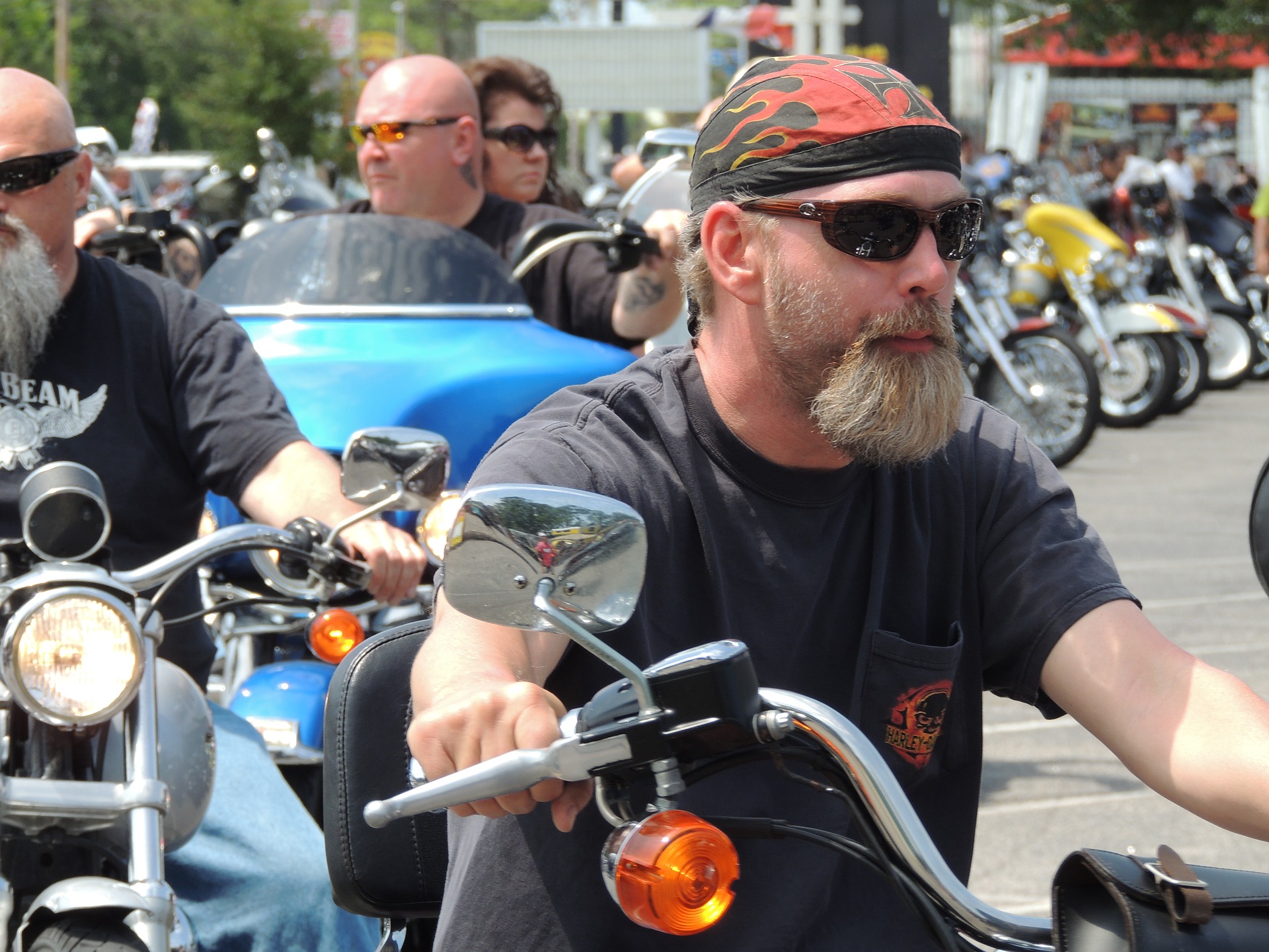 Harley-Davidson Bündnerbike - bikers