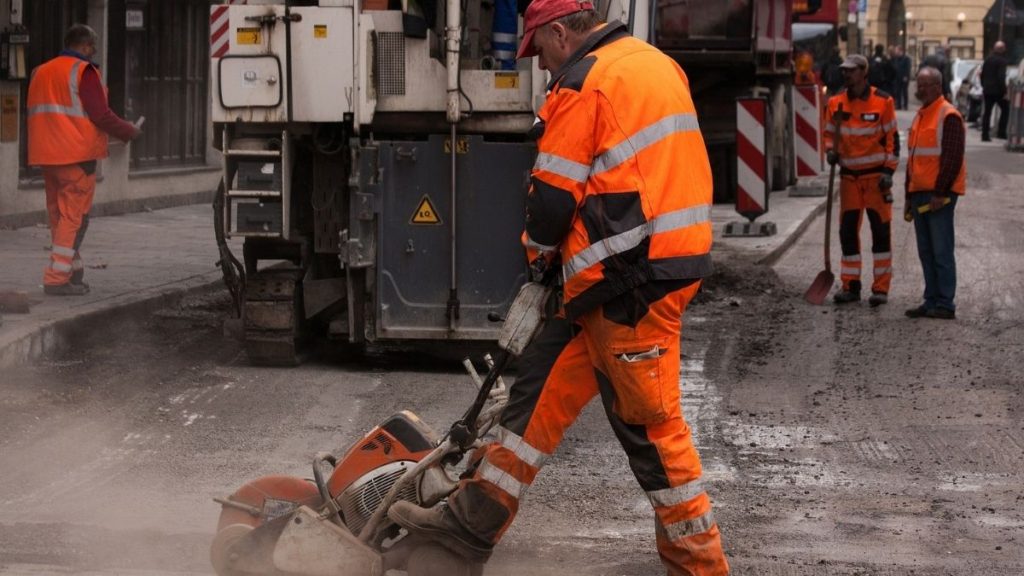 Edilizia-sicurezza lavori stradali