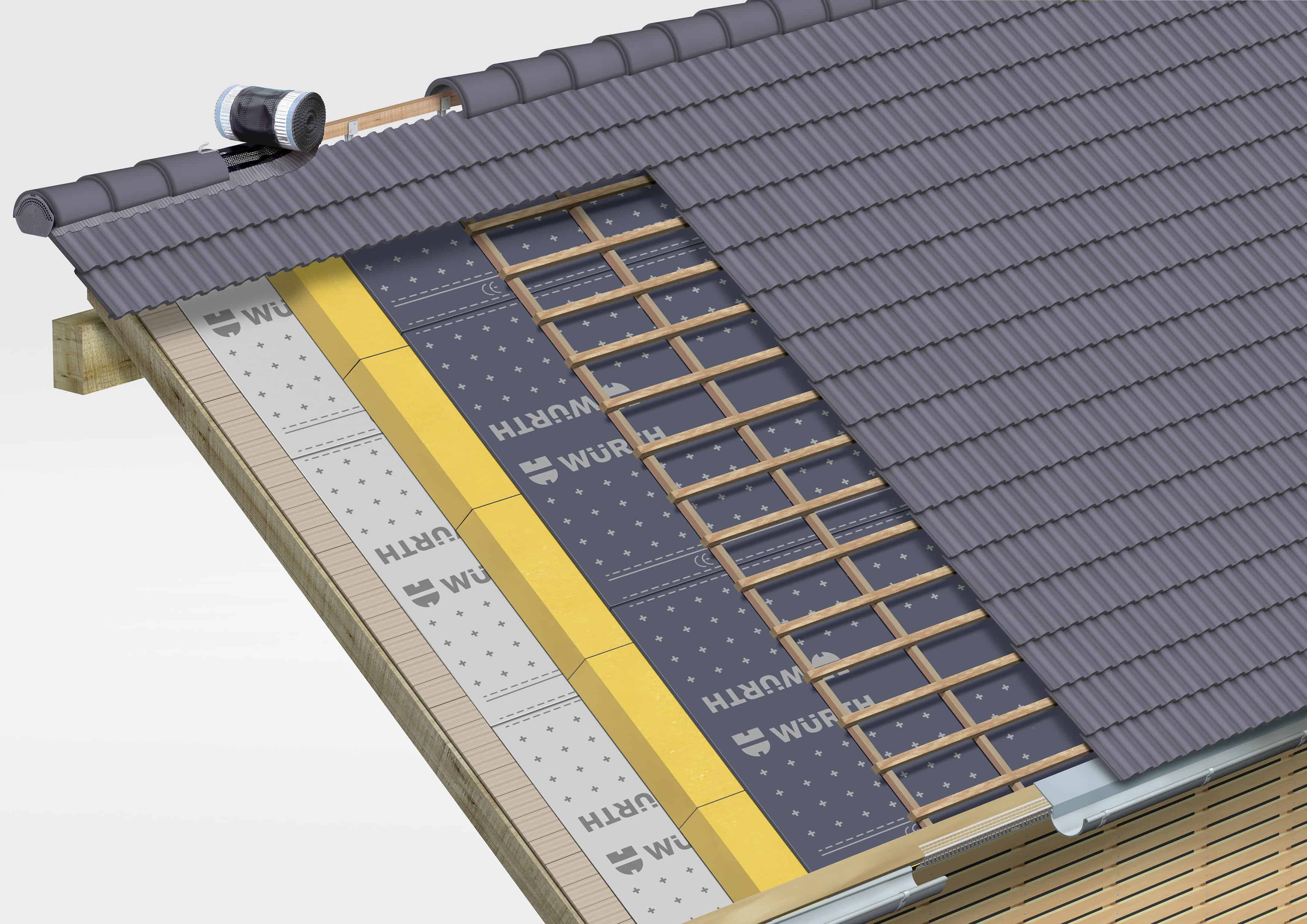 stratigrafia tetti in legno