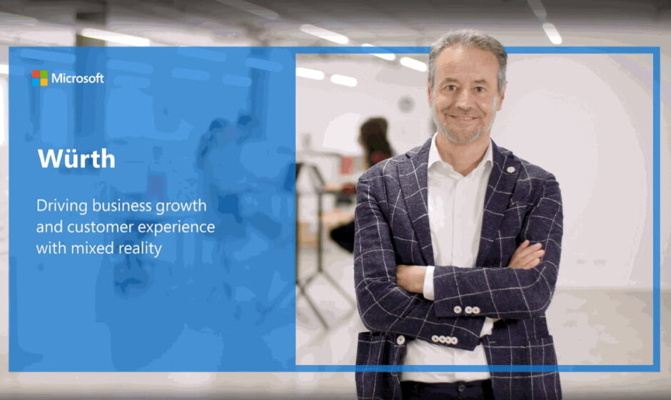 Microsoft sceglie Würth per raccontare come la realtà mixata stia guidando la crescita del business e la customer experience