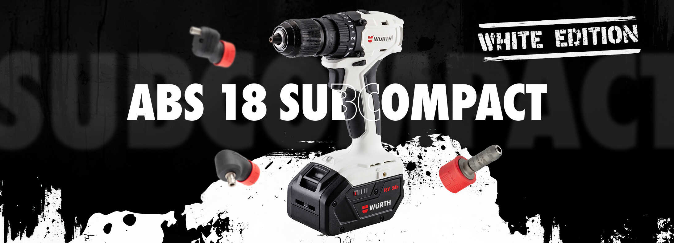 ABS 18 SUBCOMPACT Würth: potenza e compattezza per i professionisti come te