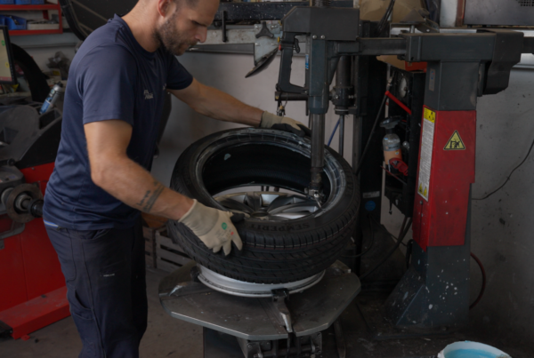 Cambio gomme da professionista